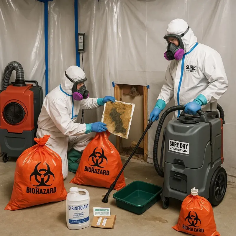 Contaminated Water Handling Protocols process in Ashland, KS