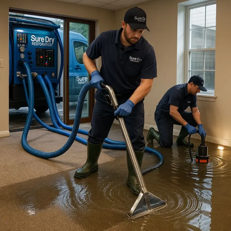 Water Extraction and Removal process in Ashland, KS